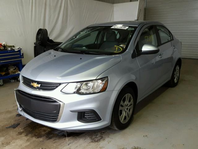 1G1JB5SH4H4163178 - 2017 CHEVROLET SONIC LS 蓝色 照片 2