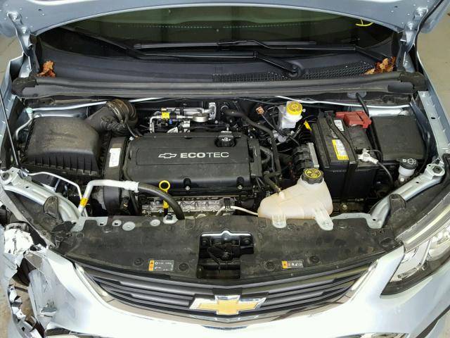 1G1JB5SH4H4163178 - 2017 CHEVROLET SONIC LS 蓝色 照片 7