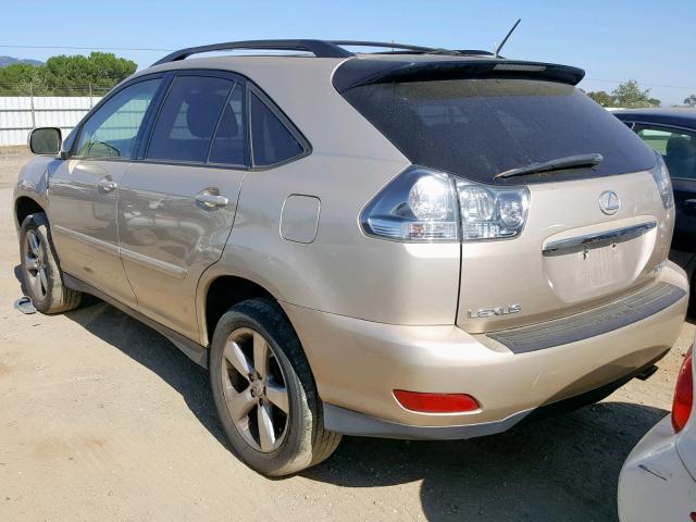 JTJHA31UX40074029 - 2004 LEXUS RX TAN photo 3