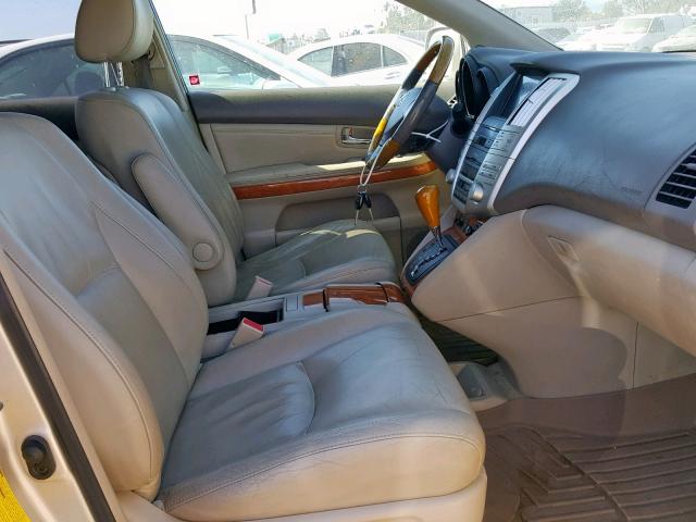 JTJHA31UX40074029 - 2004 LEXUS RX TAN photo 5