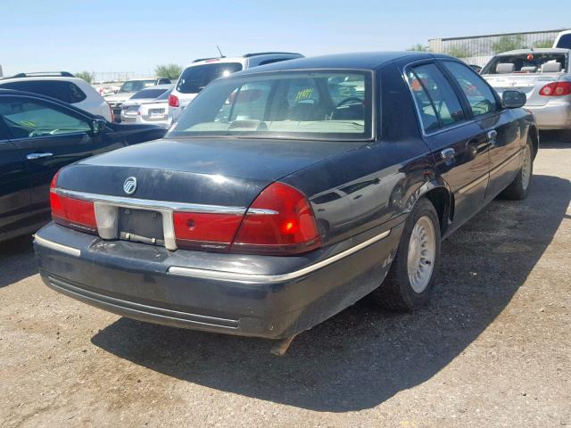 2MEFM75W0WX660617 - 1998 MERCURY GRAND MARQ BLACK photo 4