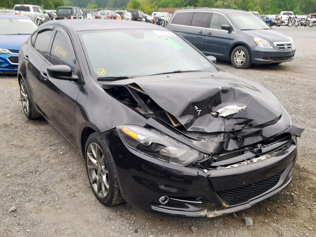 1C3CDFBB3FD119346 - 2015 DODGE DART SXT BLACK photo 1