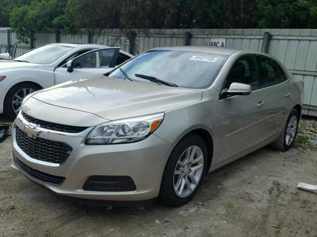 1G11C5SL9EF222968 - 2014 CHEVROLET MALIBU 1LT 金色 照片 2