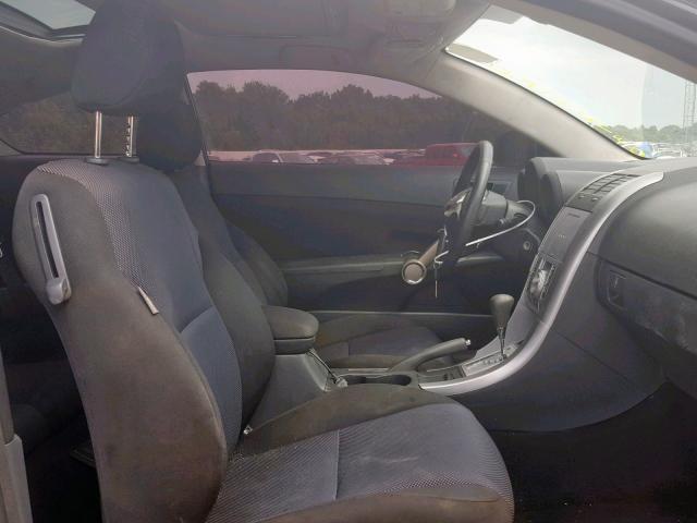 JTKDE167680270982 - 2008 TOYOTA SCION TC შავი ფოტო 5