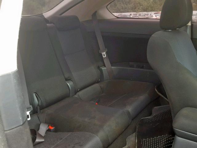 JTKDE167680270982 - 2008 TOYOTA SCION TC შავი ფოტო 6