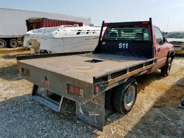 1GBJK34U75E332920 - 2005 CHEVROLET SILVERADO RED photo 4