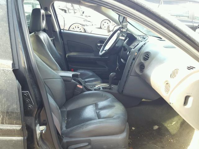 2G2WS542241342562 - 2004 PONTIAC GRAND PRIX BLACK photo 5