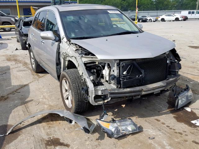 2HNYD2H20BH509491 - 2011 ACURA MDX SILVER photo 1