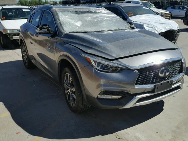 SJKCH5CR3HA016676 - 2017 INFINITI QX30 BASE GRAY photo 1