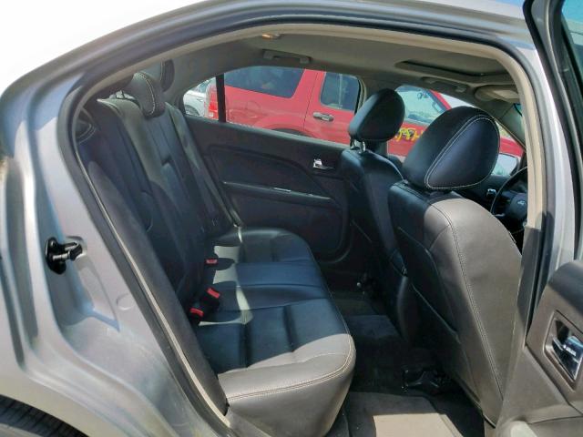 3FAHP0CG2BR182283 - 2011 FORD FUSION SEL SILVER photo 6