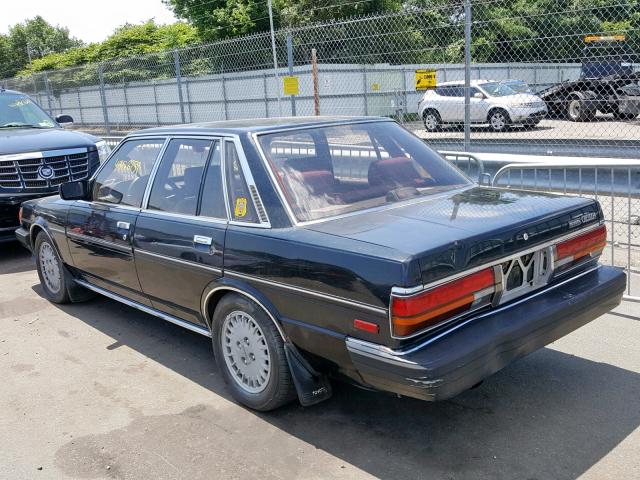 JT2MX73E2H0133165 - 1987 TOYOTA CRESSIDA L BLACK photo 3