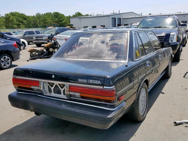 JT2MX73E2H0133165 - 1987 TOYOTA CRESSIDA L BLACK photo 4