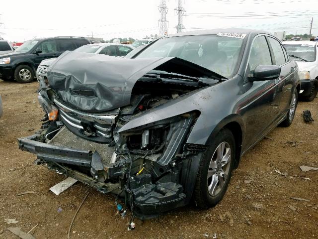 1HGCP2F44CA222779 - 2012 HONDA ACCORD LXP GRAY photo 2