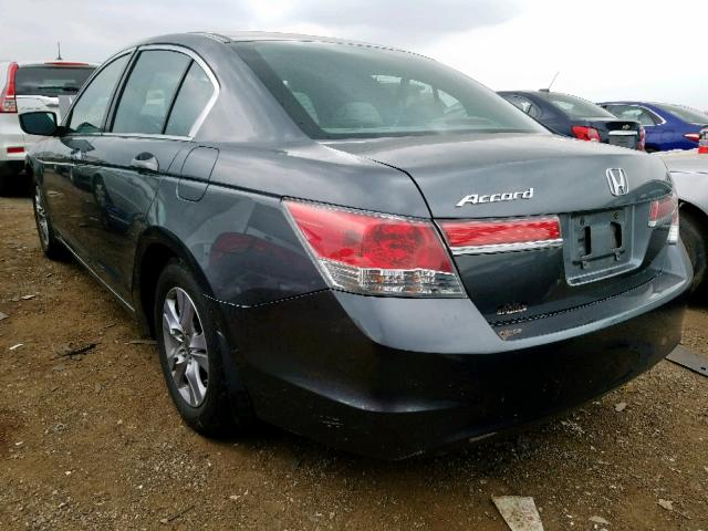 1HGCP2F44CA222779 - 2012 HONDA ACCORD LXP GRAY photo 3