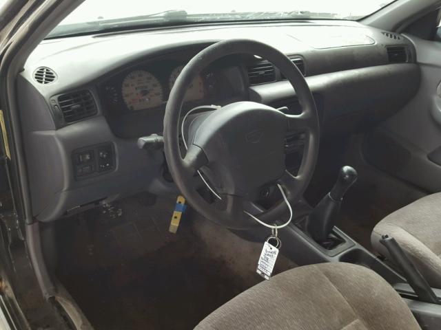 3N1BB41D1XL001976 - 1999 NISSAN SENTRA SE BLACK photo 9