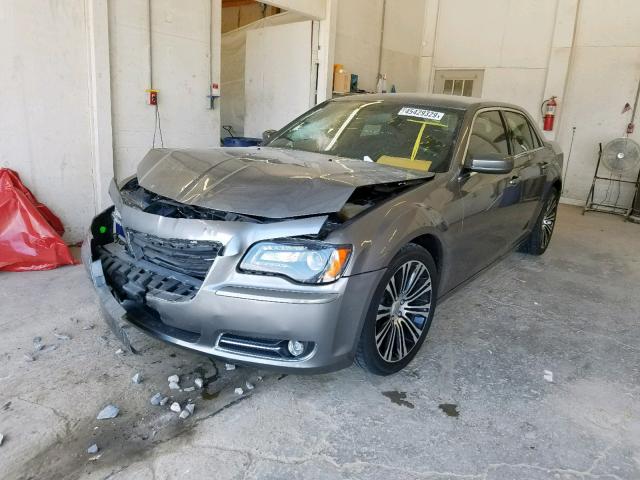 2C3CCABG6CH129661 - 2012 CHRYSLER 300 S GRAY photo 2