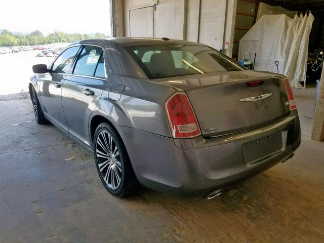 2C3CCABG6CH129661 - 2012 CHRYSLER 300 S GRAY photo 3