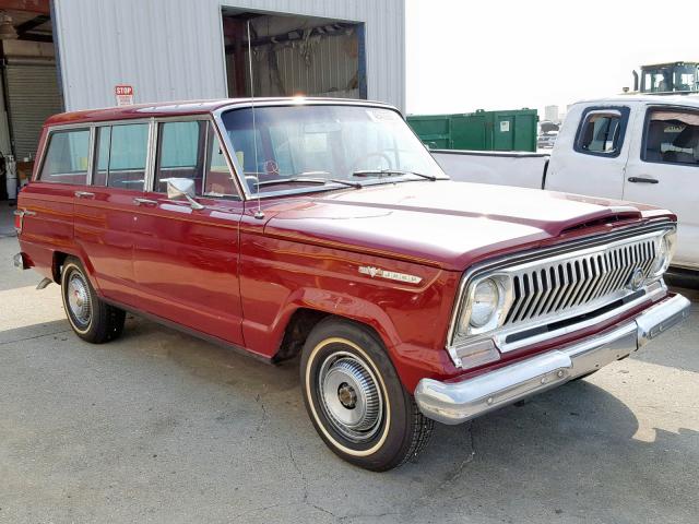 1414X19300165 - 1968 JEEP WAGONEER RED photo 1