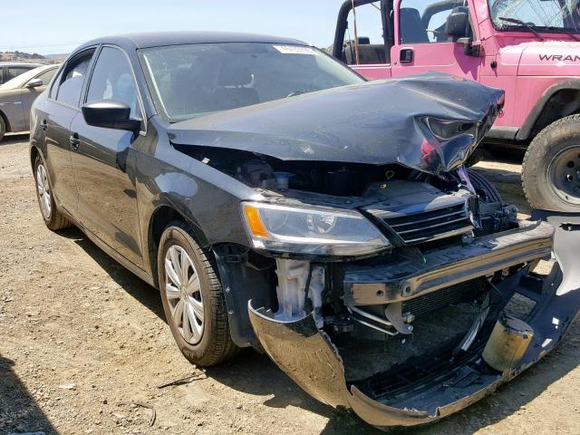 3VW2K7AJ3EM371965 - 2014 VOLKSWAGEN JETTA BASE 黑色 照片 1