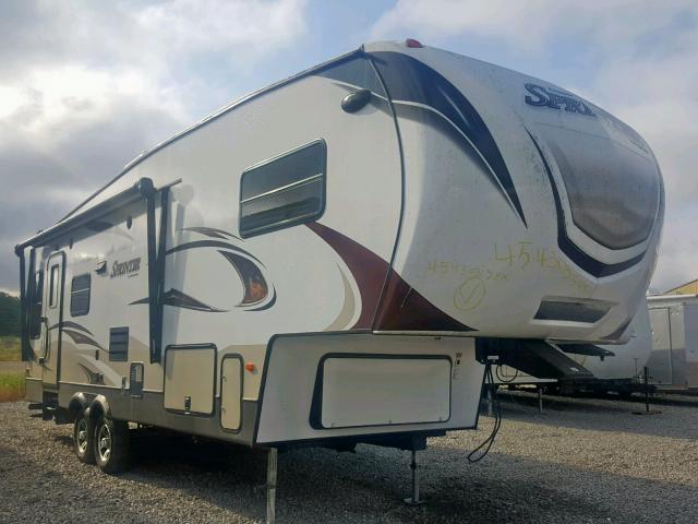 4YDF25229E1531910 - 2014 KEYSTONE SPRINTER WHITE photo 1