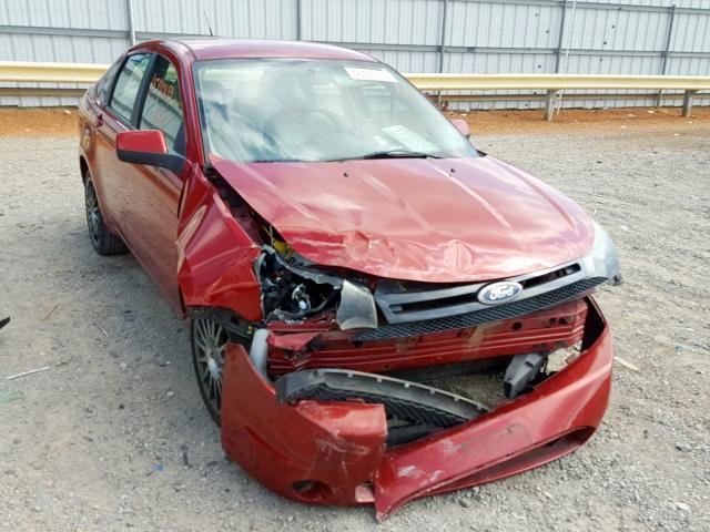 1FAHP3GN0BW143148 - 2011 FORD FOCUS SES RED photo 1