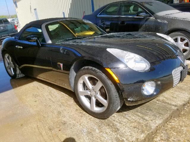 1G2MN35B39Y102250 - 2009 PONTIAC SOLSTICE BLACK photo 1