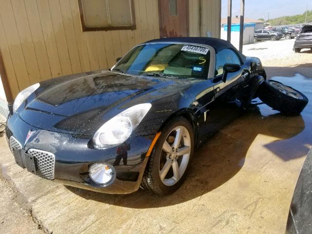 1G2MN35B39Y102250 - 2009 PONTIAC SOLSTICE BLACK photo 2