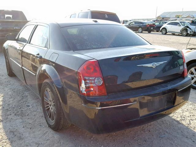 2C3KA53V49H607199 - 2009 CHRYSLER 300 TOURIN BLACK photo 3