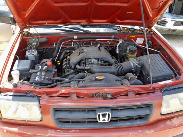 4S6CM58W0X4413341 - 1999 HONDA PASSPORT E 红色 照片 7