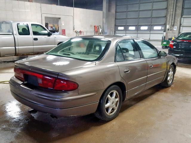 2G4WB55K721203711 - 2002 BUICK REGAL LS BROWN photo 4