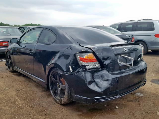 JTKDE167090275418 - 2009 TOYOTA SCION TC შავი ფოტო 3