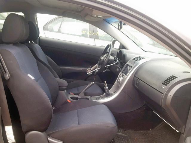 JTKDE167090275418 - 2009 TOYOTA SCION TC შავი ფოტო 5