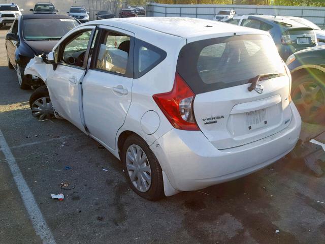 3N1CE2CP9EL359444 - 2014 NISSAN VERSA NOTE WHITE photo 3