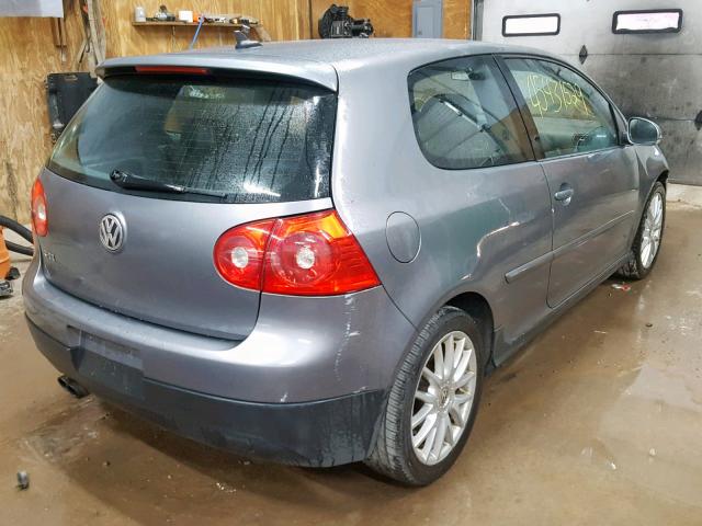 WVWFV71K17W213325 - 2007 VOLKSWAGEN NEW GTI FA CHARCOAL photo 4