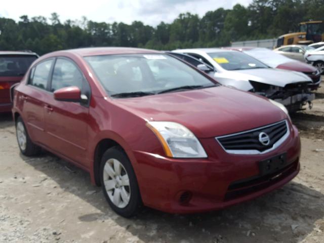 3N1AB6AP8CL748647 - 2012 NISSAN SENTRA 2.0 BURGUNDY photo 1