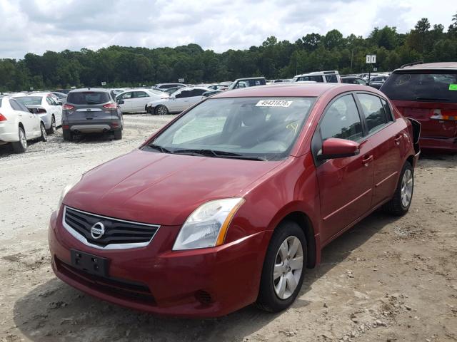 3N1AB6AP8CL748647 - 2012 NISSAN SENTRA 2.0 BURGUNDY photo 2