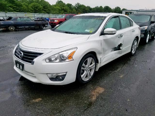 1N4BL3AP3FC126153 - 2015 NISSAN ALTIMA 3.5 WHITE photo 2