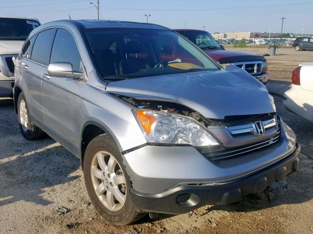 JHLRE48768C017111 - 2008 HONDA CR-V EXL SILVER photo 1