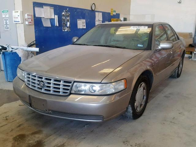 1G6KS54Y31U254010 - 2001 CADILLAC SEVILLE SL BEIGE photo 2