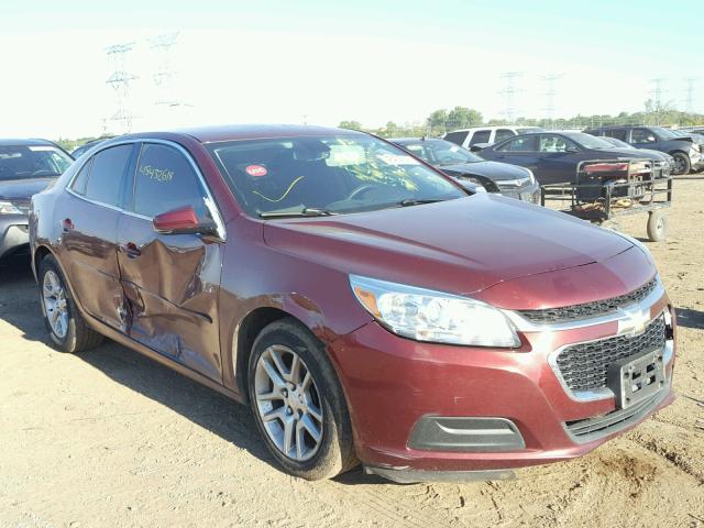 1G11C5SLXFF296059 - 2015 CHEVROLET MALIBU 1LT BURGUNDY photo 1
