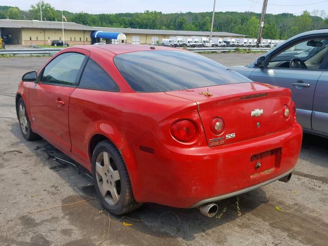 1G1AM15B967637759 - 2006 CHEVROLET COBALT SS RED photo 3