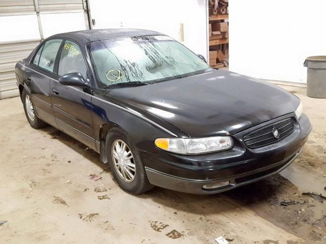 2G4WF551721249132 - 2002 BUICK REGAL GS BLACK photo 1