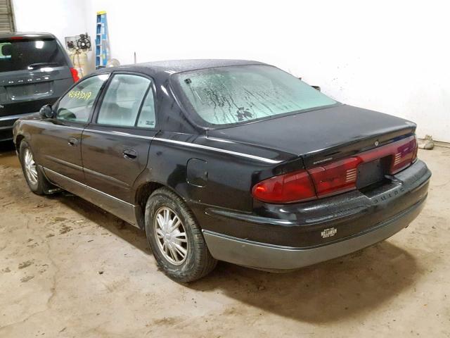 2G4WF551721249132 - 2002 BUICK REGAL GS BLACK photo 3