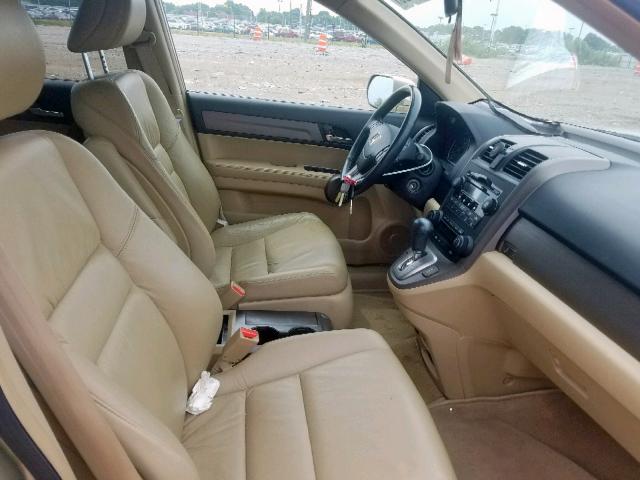 5J6RE48718L034261 - 2008 HONDA CR-V EXL GOLD photo 5