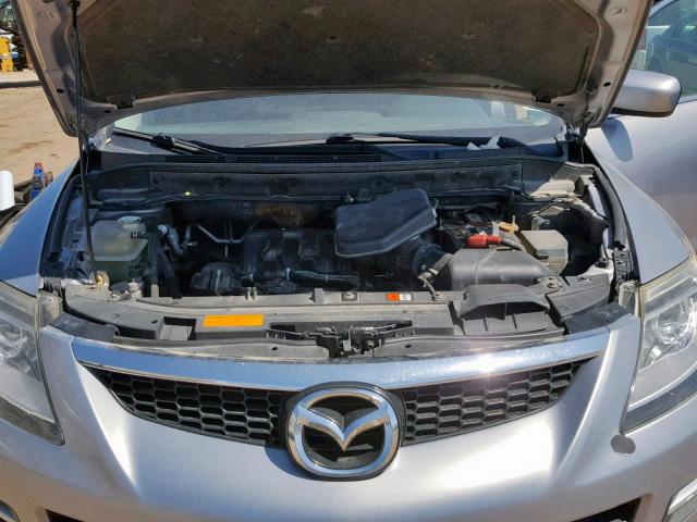 JM3TB38V380152432 - 2008 MAZDA CX-9 SILVER photo 7