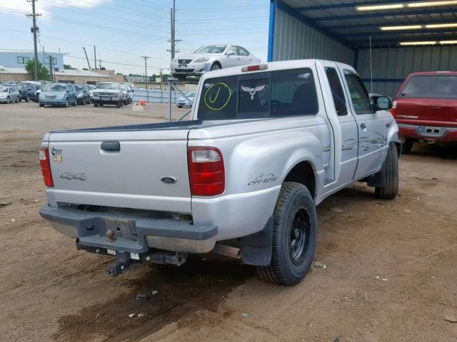 1FTZR15E51PB01065 - 2001 FORD RANGER SUP SILVER photo 4