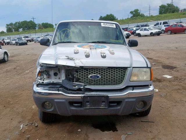 1FTZR15E51PB01065 - 2001 FORD RANGER SUP SILVER photo 9