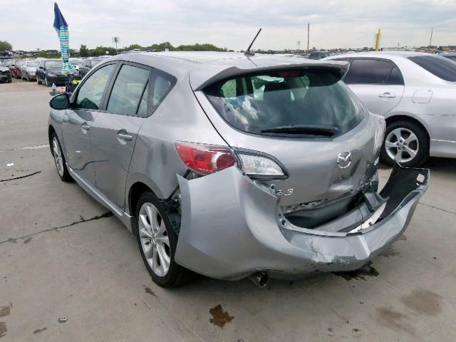 JM1BL1K50B1491827 - 2011 MAZDA 3 S GRAY photo 3