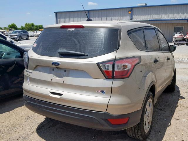 1FMCU0F70HUE25997 - 2017 FORD ESCAPE S GOLD photo 4