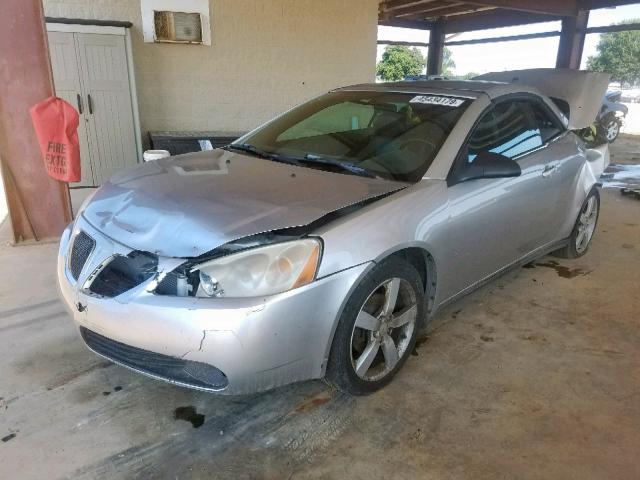 1G2ZH36N174225846 - 2007 PONTIAC G6 GT SILVER photo 2